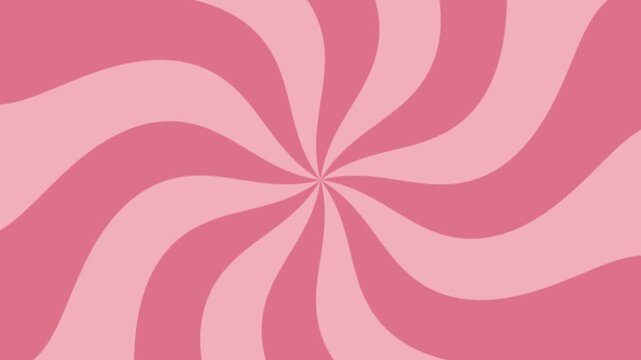 Animated Pink Swirl Pattern Background