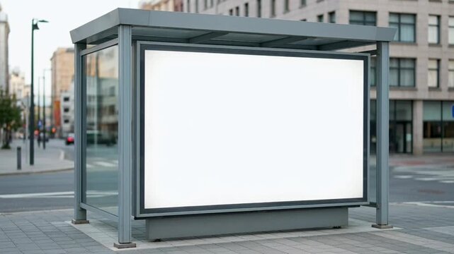 Modern outdoor ATM machine installed in urban public space.