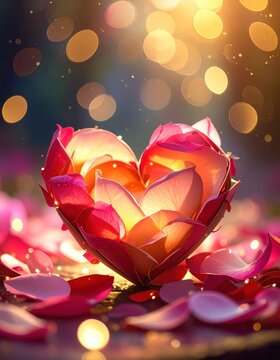Floral heart