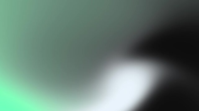 Abstract gradient background with soft neon green and cool mint colors with subtle light flare