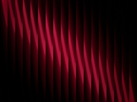 Abstract red gradient lines background, modern geometric pattern for web, Transparent background