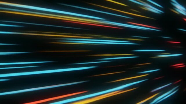疾走感あふれるアニメ風スピードラインの背景