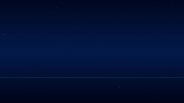 Dark blue gradient background with subtle horizontal light reflection