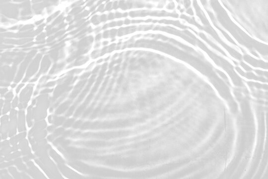 Monochrome water ripple texture with light caustics