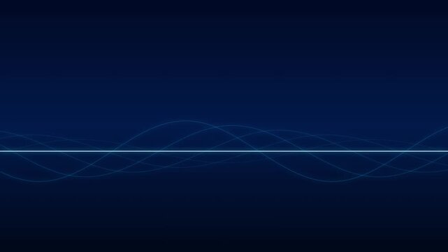 Dark gradient abstract wave pattern with light blue lines