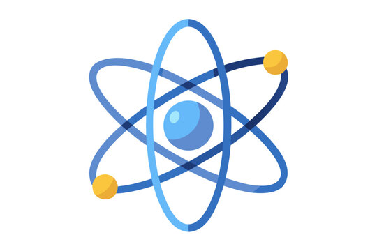 3D Lithium Atom Model Illustration for Science and Education