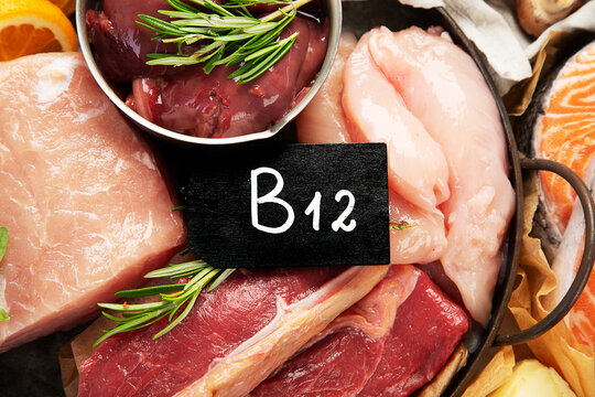 Vitamin B 12 products.