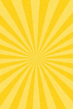 Yellow background with sunshine