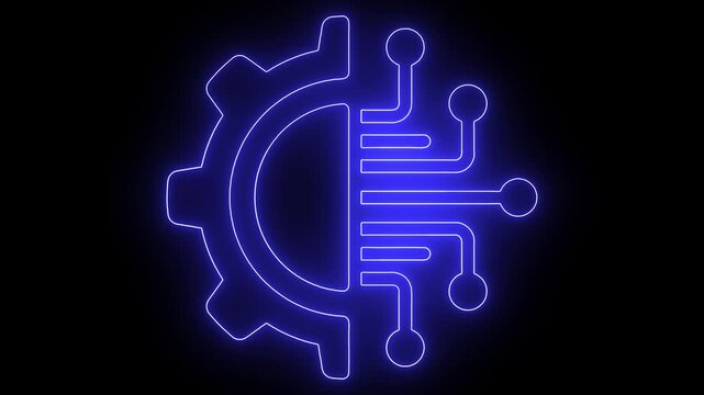 3D Thumb Up and Down Symbols on Black Background, Business Decision and Feedback Concept with Puzzle, Digital Technology, Success and Solution Icons
