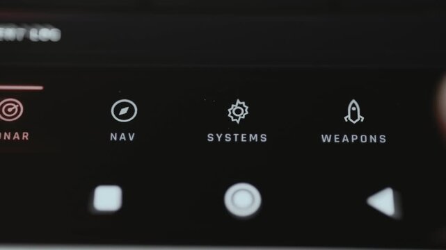 submarine command menu connects critical operating systems