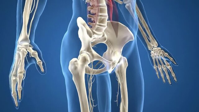 Detailed 3D Anatomical Model of Human Skeleton Focusing on Pelvic Structure for Medical Education and Health Science