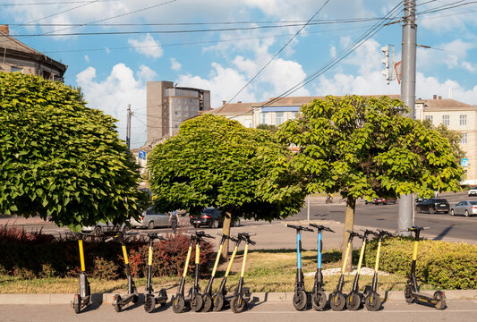 Electric Scooters for Last Mile Transportation in a Modern City