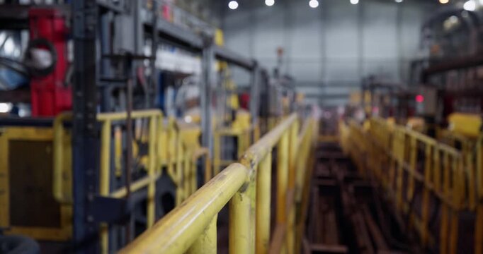 Flotation and processing for copper ore. Closeup of fine pulp with bubbles, concentration industry plant.
