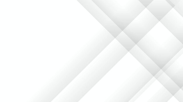 Abstract Geometric White Gradient Lines 4K