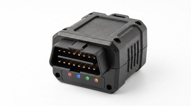 Universal Wireless Bluetooth OBD2 Scanner & Car Diagnostic Code Reader with Multi-Color LED Status Indicators