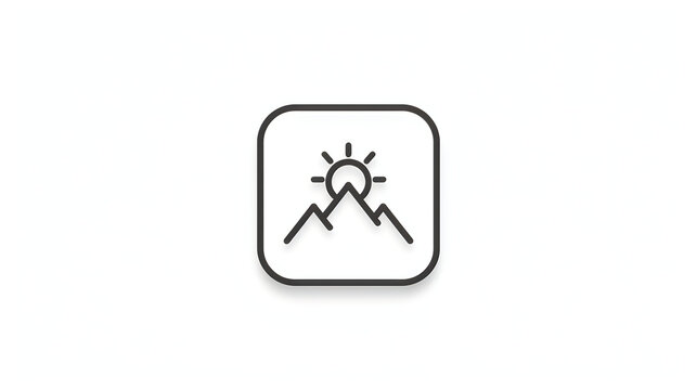 Minimalist spider icon in flat design style. Vector web crawler symbol for digital technology and internet security.