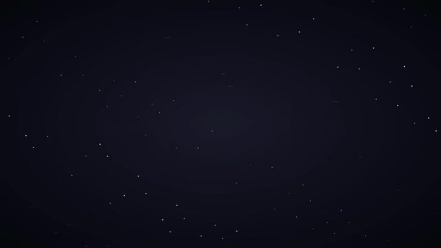 Abstract dark background with white dots in elliptical patterns