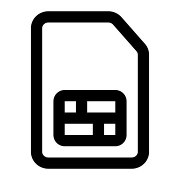sim icon for illustration
