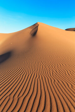 Africa, Namibia, Namib Desert, View to desert dunes at Namib-Naukluft National Park