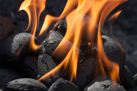 Germany, Burning charcol