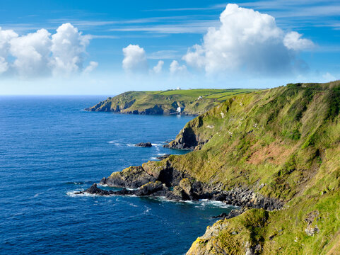 UK, England, Cornwall, The Lizard, Hot Point and Bass Point