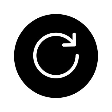 Refresh Reload Icon Circular Arrow Sync Update Button UI PNG Transparent