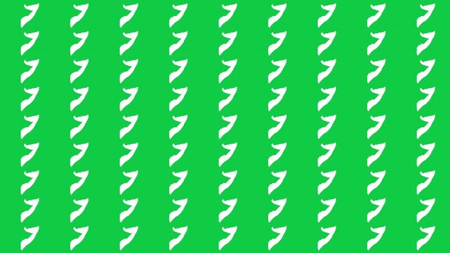 Somalia map pattern scrolling perfect 15 second loop with green background