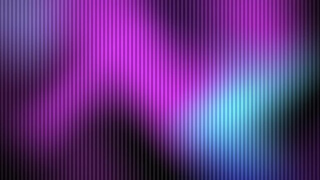 Dark abstract background with vertical scanlines and purple blue gradient, creating a vintage CRT screen or digital glitch effect.