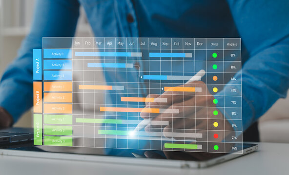 Calendar interface with marked date, hand pointing at schedule, planning productivity, deadline reminder, appointment booking and business workflow, smart organization tool, time management concept