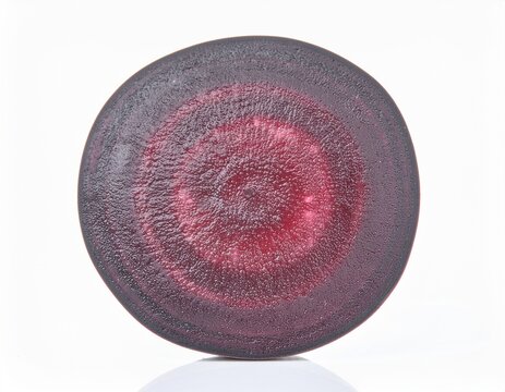 fresh beet beetroot with a white background