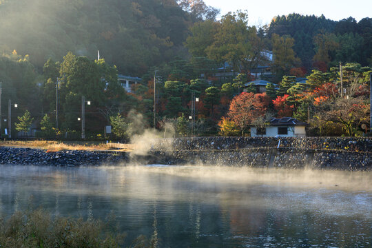 宇治川の川霧