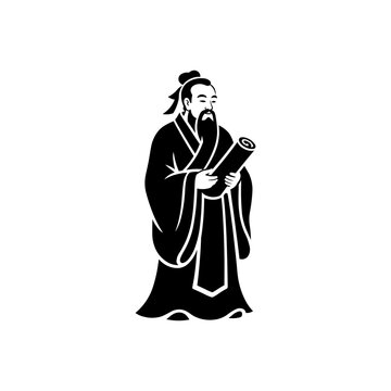 Confucian Wisdom Learning Icon