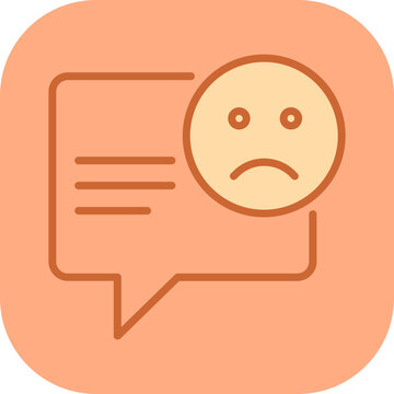Negative Comments Vector Icon