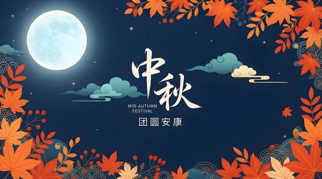 Celebrating the mid autumn festival a cherished chinese tradition marked by family reunions moon gazing and the delightful sharing of mooncakes under the radiant glow