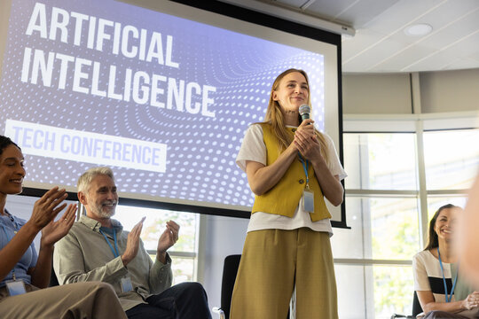 Celebrating Tech Innovations at AI Conference