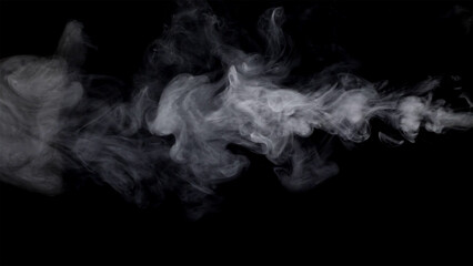 smoke on black background © Joy Matsushima