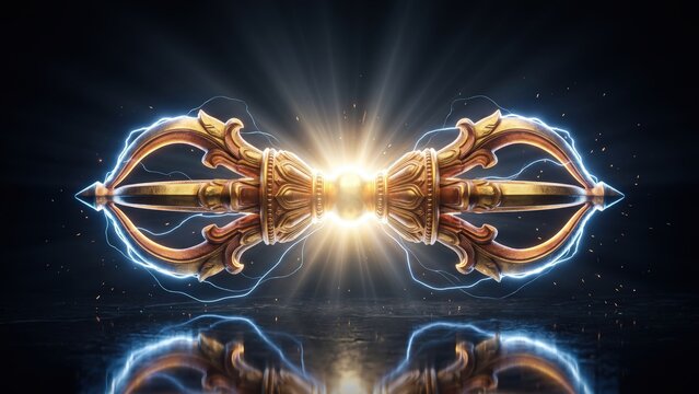 Indra Vajra &ndash; Sacred Thunderbolt Weapon with Divine Energy.