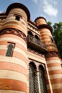 The Queen's Sewing Room building next to Maria Luisa Park in Seville city