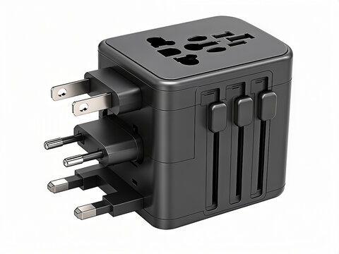 Universal Travel Adapter with Multiple International Plug Types