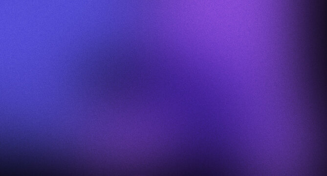 Blue purple gradient abstract background texture blur smooth dark light soft color transition with grain and vignette for wallpaper, banner, design, digital backdrop