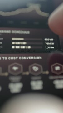power schedule compares 780 kilowatts and 1.05 megawatts