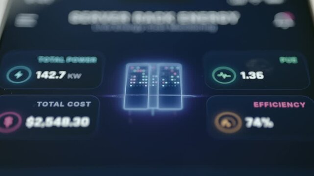 server energy overview combines four performance indicators