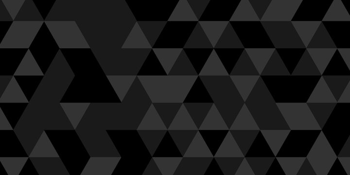 Abstract geometric wall tile and metal cube background triangle wallpaper. Seamless geometric pattern low polygon backdrop background. Gray diamond overlap polygonal background.