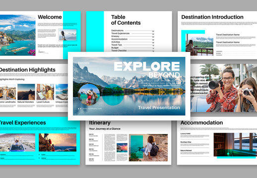 Travel Presentation Template Design
