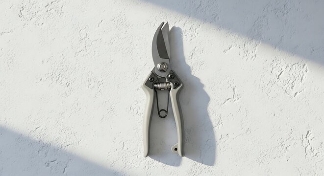 Close-up of metal nail clippers.