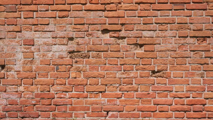 Red brick ruins old wall © makam1969