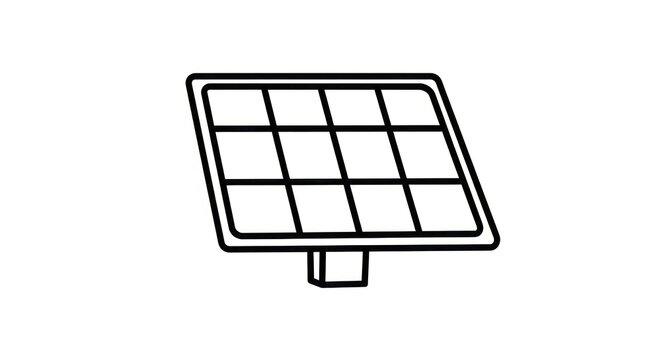 Solar panel renewable energy technology.