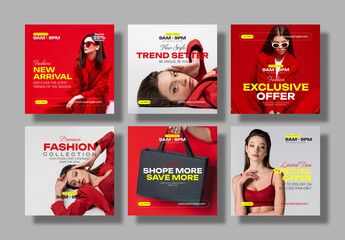 Fashion Social Media Post Templates