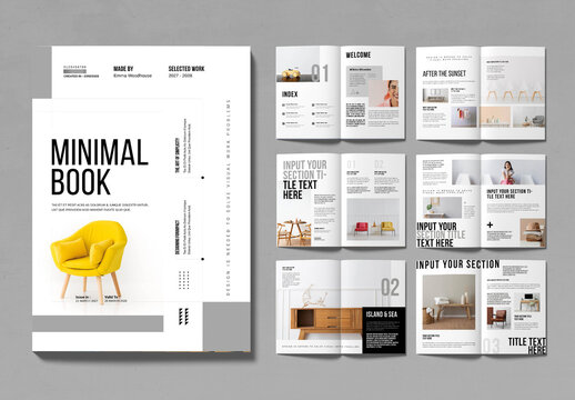Minimal Book Layout