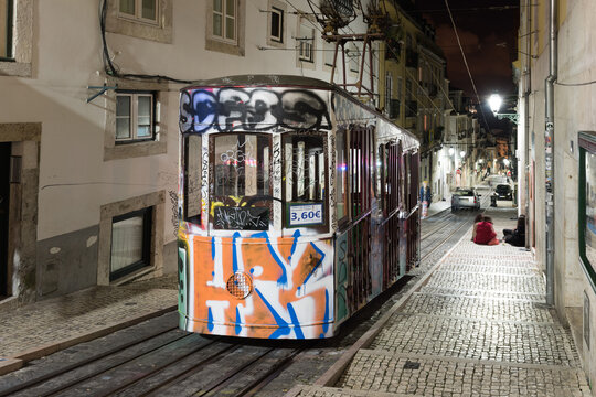 Bica Funicular - Lisbon, Portugal
